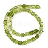 Transparent Glass Beads Strands GL-A001-01A-02-4