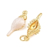 Brass Enamel Pendants KK-CBA3297-04B-G04-2