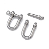 304 Stainless Steel Ring Clip Buckles for Bag Chain Strap STAS-C165-02A-P-2