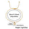 304 Stainless Steel Charm Bracelets FN6777-4
