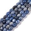 Natural Blue Aventurine Beads Strands G-G146-A23-01-1