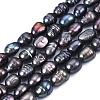 Natural Cultured Freshwater Pearl Beads Strands PEAR-N012-04A-1