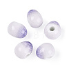 Handmade Porcelain Crackle Beads PORC-Q006-12B-1