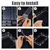 2 Bags Rectangle Acrylic Napkin Storage Box AJEW-DC0004-18-3