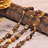 1 Strand Natural Tiger Eye Beads Strands G-PA0002-66-4