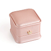 PU Leather Ring Gift Boxes LBOX-L005-A01-2