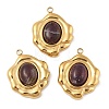 Natural Amethyst Pendants STAS-P380-15G-01-1