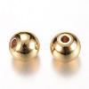 Brass Spacer Beads KK-S753-5mm-G-1