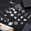 CHGCRAFT 72Pcs 18 Styles Alloy Pendants HJEW-CA0001-03-5