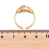304 Stainless Steel Cuff Open Rings for Women RJEW-C161-01B-G-2