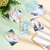 120Pcs 4 Styles Paper Bracelet Display Cards CDIS-FG0001-55-5