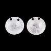 Natural Quartz Crystal Thumb Worry Stone G-Q602-12F-1