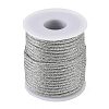 Polyester Braided Metallic Cord with Inner Core OCOR-NH0001-02C-2
