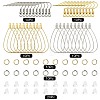 DIY Wire Wrap Earring Making Kit STAS-CJ0002-39-3