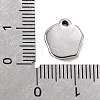 304 Stainless Steel Pendant Cabochon Settings SA-CBA9B1E-01A-P-3