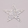 Star Glitter Hotfix Rhinestone DIY-WH0301-92B-02-2