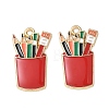 Alloy with Enamel Pendants AL-CBAE84A-02D-02-1