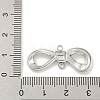 Non-Tarnish 304 Stainless Steel Bowknot Links Connector Charms STAS-A099-10P-3