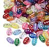 Plastic Oval Beads KY-Q002-03-1