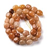 Natural Red Aventurine Beads Strands G-G146-A02-02-3