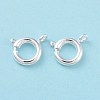 Eco-friendly Brass Spring Ring Clasps LS-KK-D082-01B-S-2