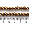 Electroplate Glass Bead Strands EGLA-R042-6mm-03-3