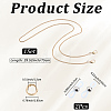 Iron Eyeglass Chains AJEW-CN0006-72KCG-2