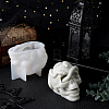 Halloween Theme DIY Candle Silicone Statue Molds DIY-WH0265-59-5