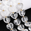 Natural Quartz Crystal Beads Strands G-P592-B19-01-1