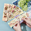 90Pcs 9 Styles Rose Pattern Soap Paper Tag DIY-WH0399-69-028-5
