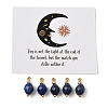 Natural Lapis Lazuli Pendants GG-CBACE45-03G-02-1