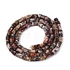 Natural Leopard Skin Jasper Beads Strands GG-N002-01A-12-3