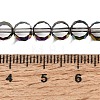 Electroplated Transparent Glass Beads Strands GL-CBA98F0-06B-03-4