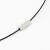 201 Stainless Steel Wire Necklace Cord TWIR-SW001-1-2