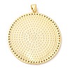 Brass with Cubic Zirconia Pendants X-KK-K332-16B-G-3