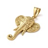 304 Stainless Steel Pendants X-STAS-M113-04G-2