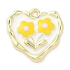 Alloy Enamel Pendants PALLOY-P294-04G-03-1