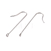 316 Surgical Stainless Steel Earring Hooks STAS-E027-01A-P-2