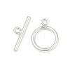 925 Sterling Silver Ring Toggle Clasps STER-A008-16-1