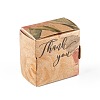 Rectangle Foldable Creative Kraft Paper Gift Box CON-B002-04E-02-6