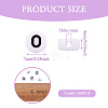 500Pcs Acrylic Horizontal Hole Letter Beads OACR-YS0001-03O-3