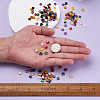 Craftdady 200Pcs 10 Colors Electroplate Glass Seed Beads SEED-CD0001-03B-13