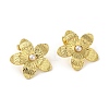 304 Stainlee Steel with Plastic Pearl Studs Earring EJEW-Z045-07G-2