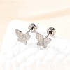 304 Stainless Steel Stud Earrings EJEW-H161-01P-D-2