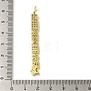 Brass Micro Pave Cubic Zirconia Pendants KK-Z042-19G-03-3