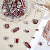 60Pcs 10 Styles Handmade Porcelain Beads PORC-ME0001-21-4