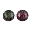 Synthetic Ruby in Zoisite Gemstone Cabochons G-T020-16mm-17-3