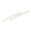 Brass Flat Head Pins KK-H502-01H-G-2