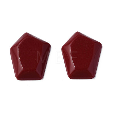 Opaque Acrylic Cabochons MACR-S373-142-A01-1