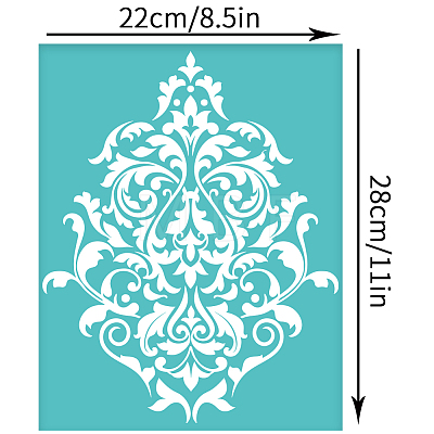 Self-Adhesive Silk Screen Printing Stencil DIY-WH0338-256-1
